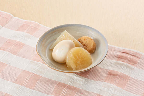 四種のおでんたまご入り